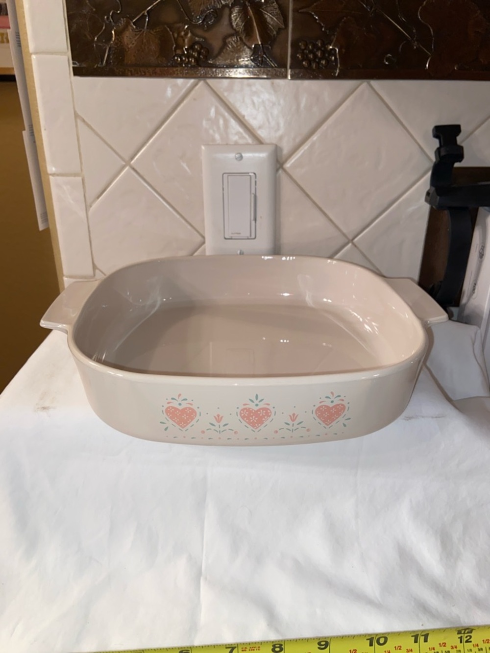 (Rare) Corning Ware "Forever Yours" Qt. Covered Casserole